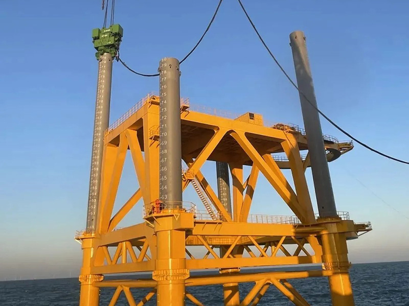 振中EP1600免共振振動(dòng)錘 助力大唐海南儋州海上風(fēng)電項(xiàng)目